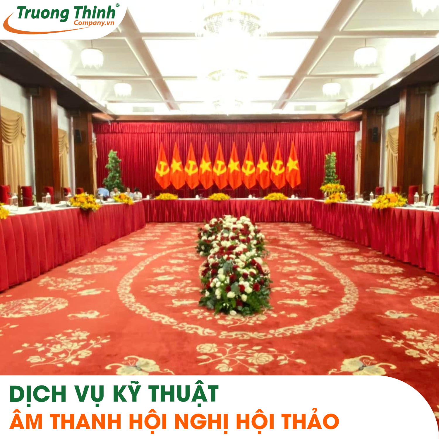 Dịch vụ kỹ thuật âm thanh hội nghị hội thảo