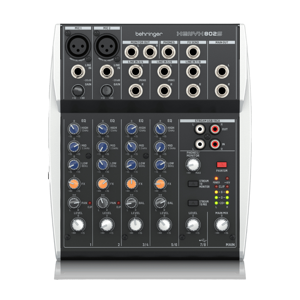 Mixer Analog Behringer XENYX 802S