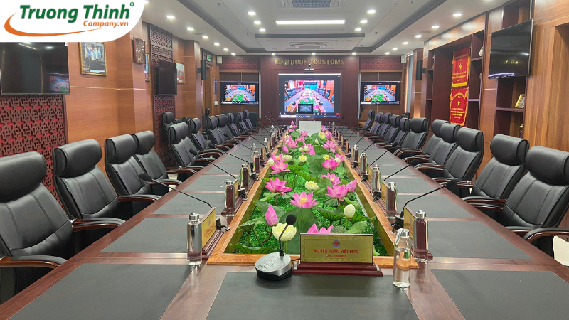 Quy trình cung cấp dịch vụ kỹ thuật âm thanh hội nghị hội thảo trọn gói Trường Thịnh