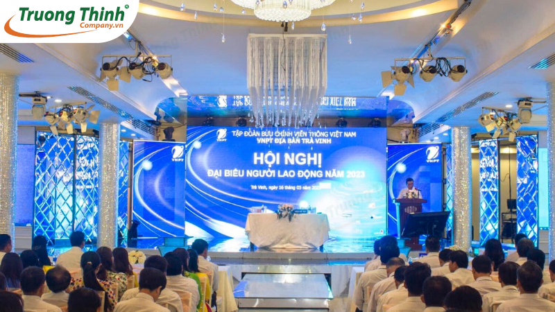 Âm thanh ánh sáng nhà hàng tiệc cưới DEJAVU Trà Vinh
