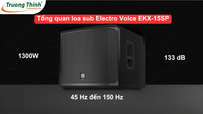 Tổng quan loa sub Electro Voice EKX-15SP