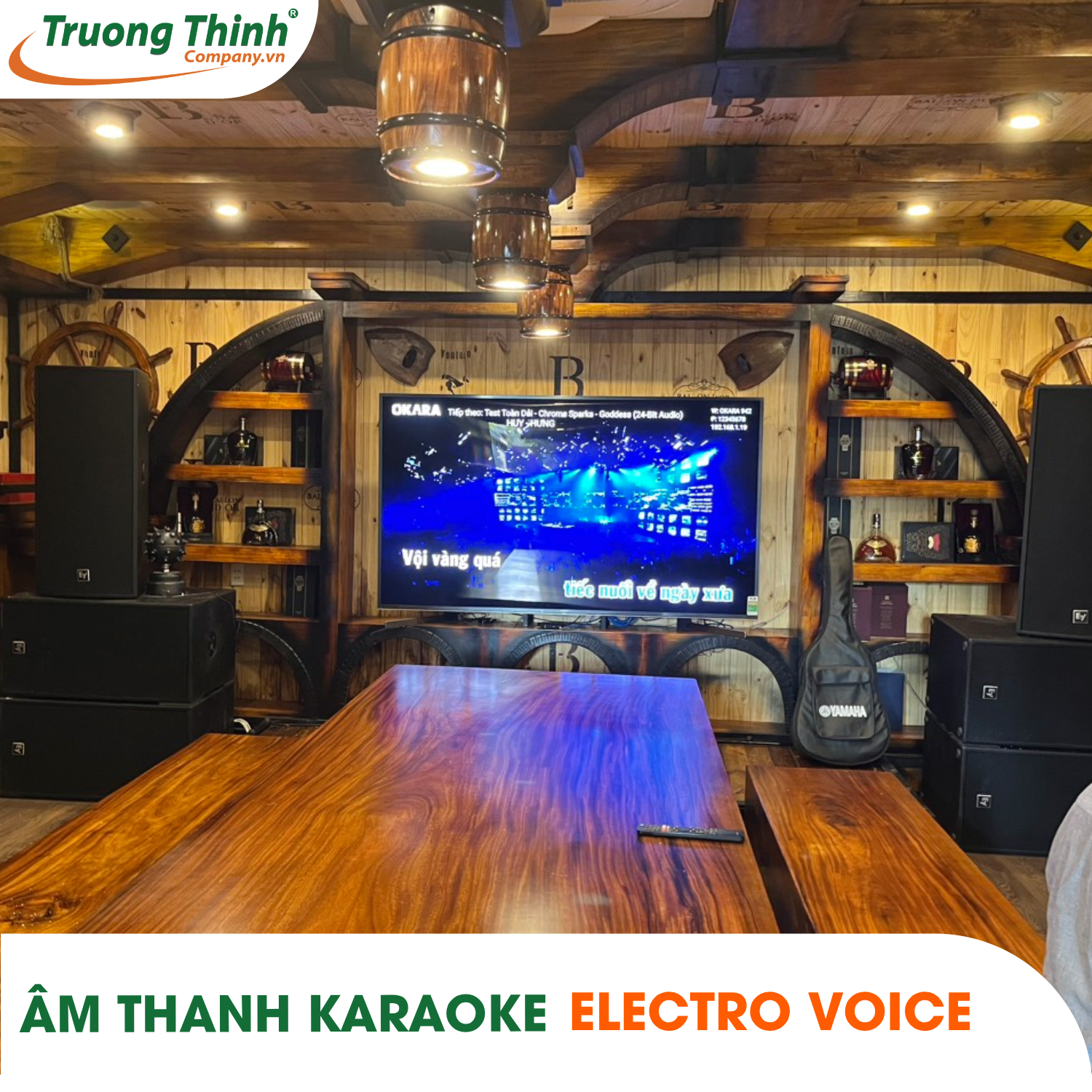 Âm thanh Karaoke Electro-Voice