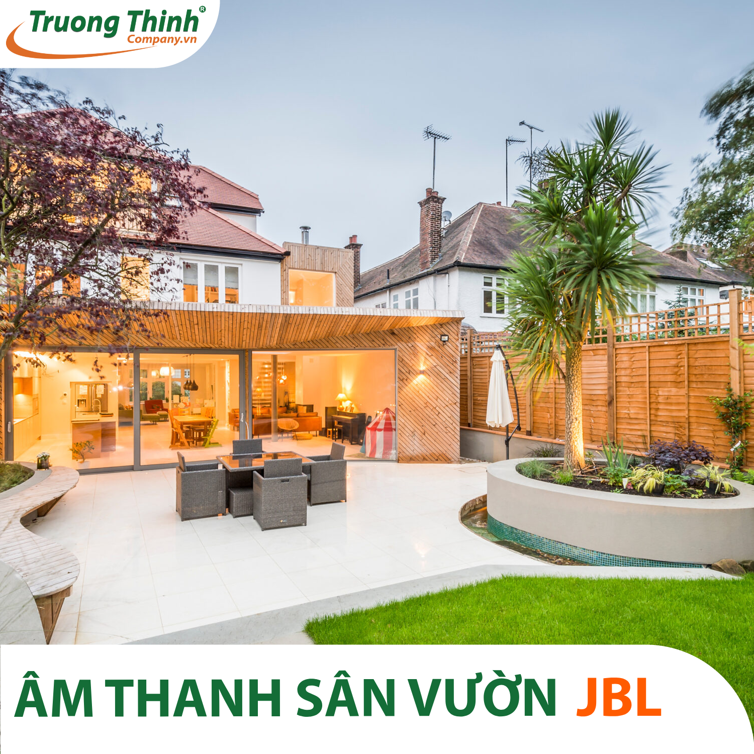 Âm thanh sân vườn JBL