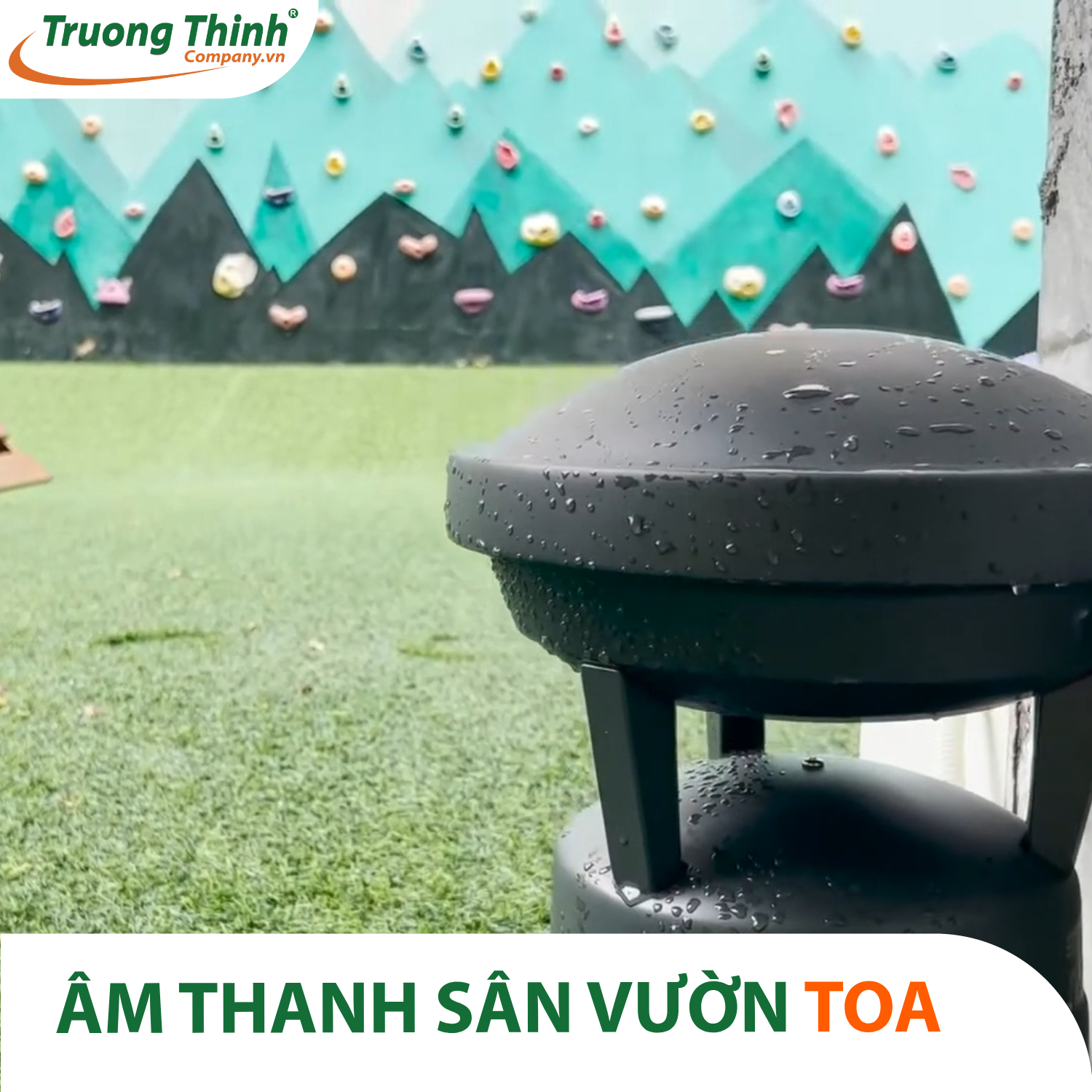 Âm thanh sân vườn TOA