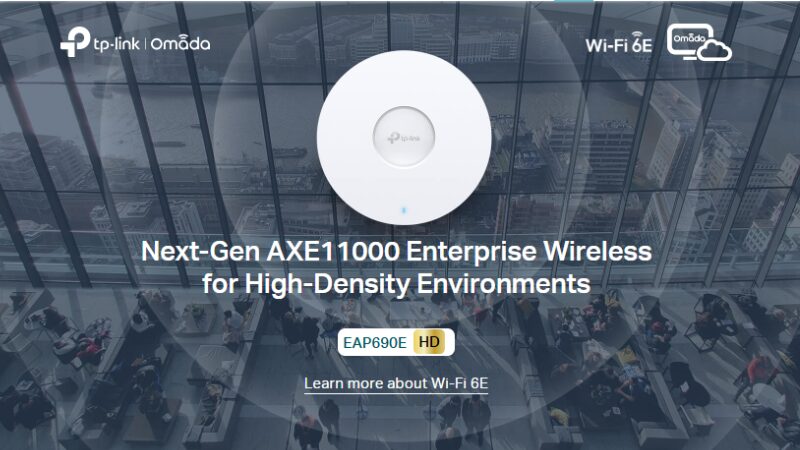 Access Point WiFi 6E Tp-Link EAP690E HD