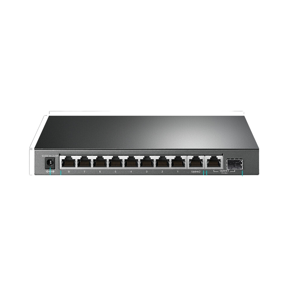 Easy Smart Switch Gigabit TP-Link TL-SG1210MPE