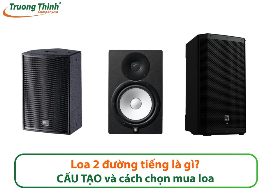 Loa 2 đường tiếng là gì? CẤU TẠO và cách chọn mua loa