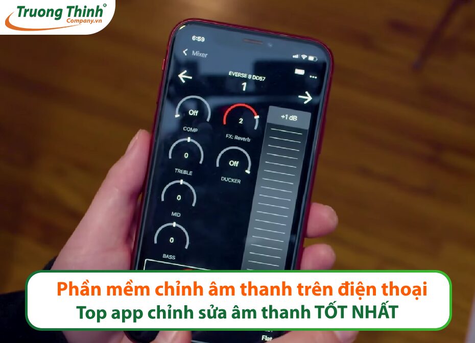 phần mềm chỉnh âm thanh trên điện thoại