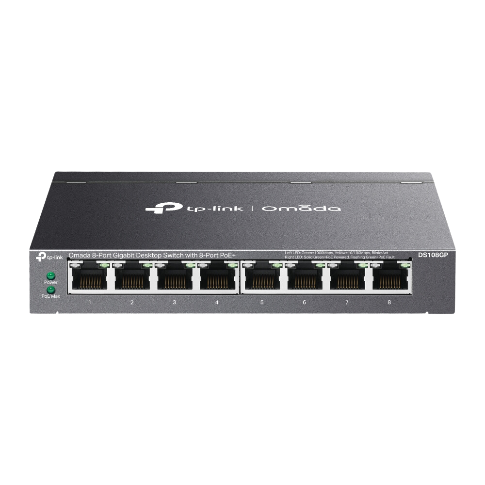 Switch Unmanaged Omada TP-Link DS108GP