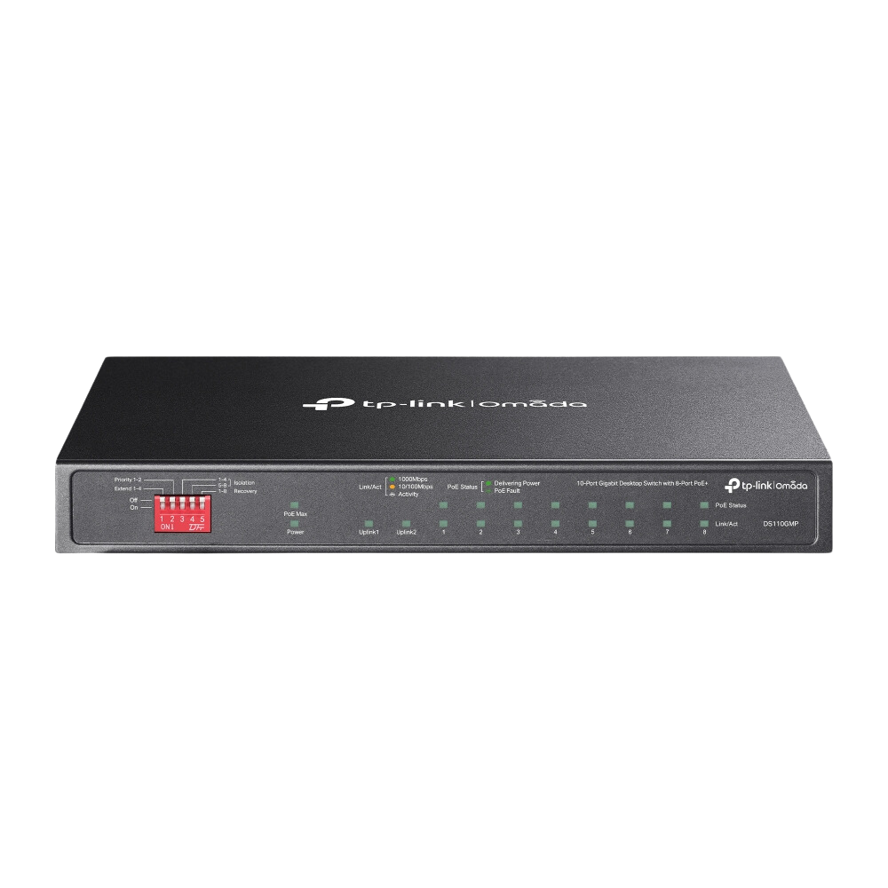 Switch Unmanaged Omada TP-Link DS110GMP