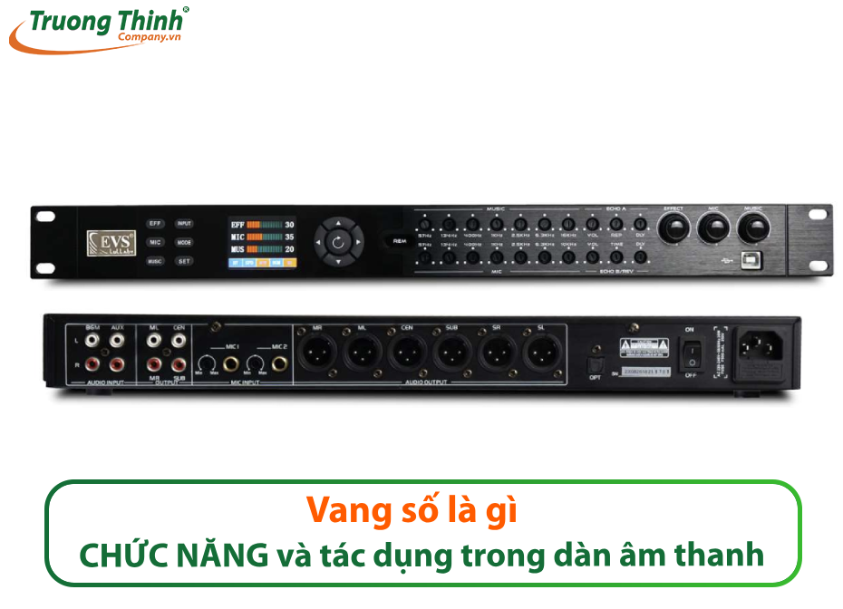 Vang số là gì? CHỨC NĂNG và tác dụng trong dàn âm thanh