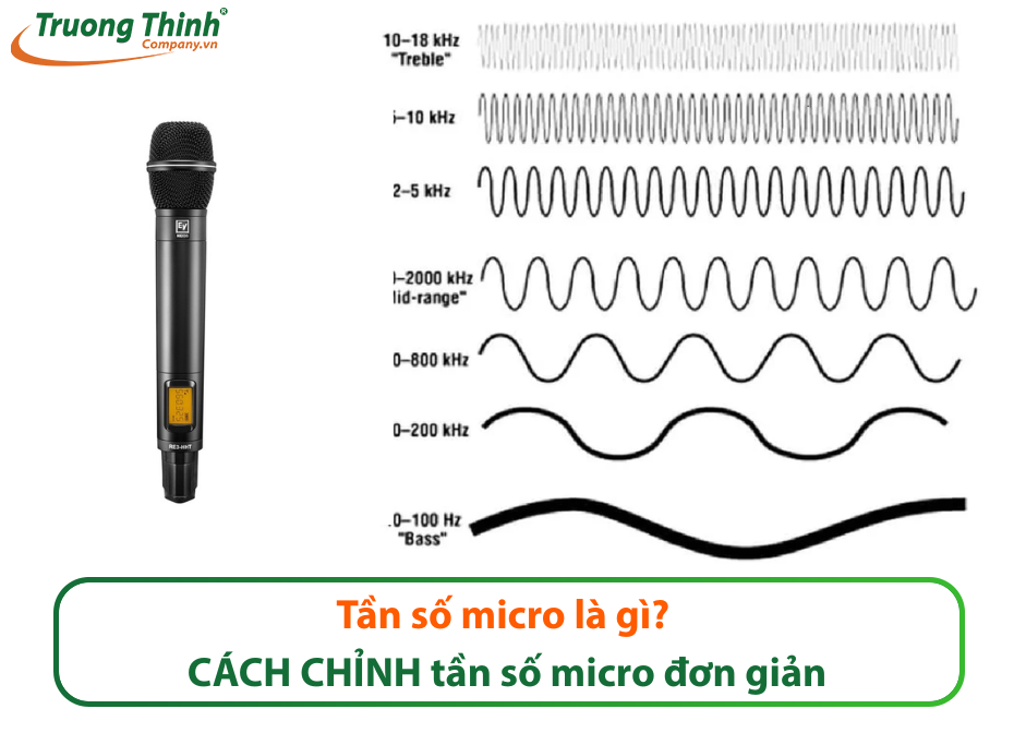 Tần số micro là gì? CÁCH CHỈNH tần số micro đơn giản