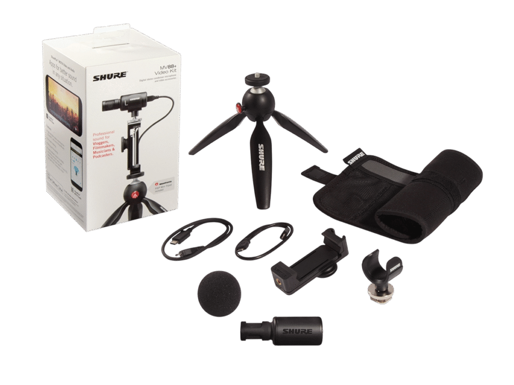 Bộ micro Shure MV88+ Video Kit