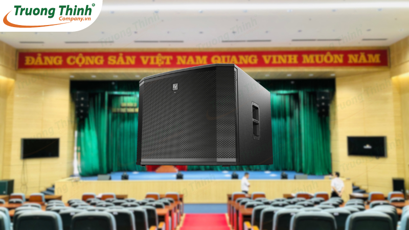 Lưu ý khi lắp đặt loa sub trong hội trường