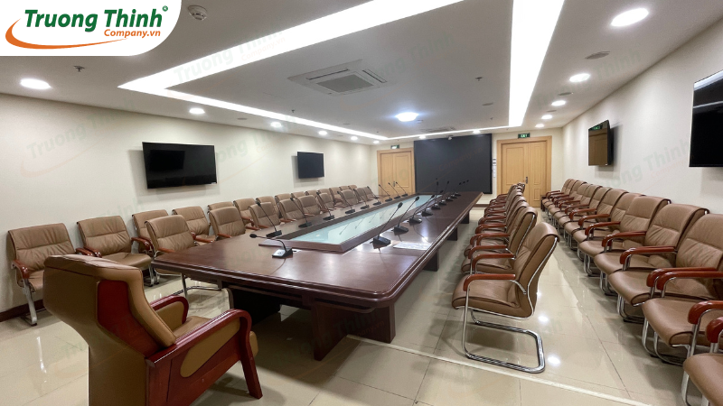 Quy trình lắp đặt âm thanh hội nghị tại Trường Thịnh Quy trình lắp đặt âm thanh hội nghị tại Trường Thịnh