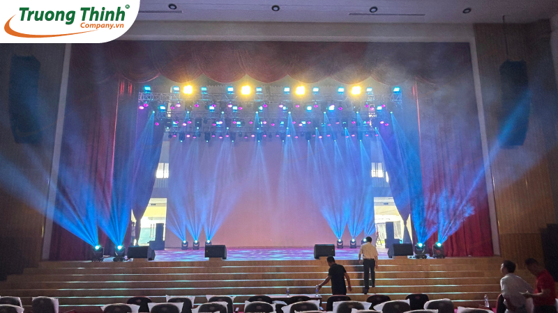 Tầm quan trọng của hệ thống âm thanh ánh sáng chuyên nghiệp