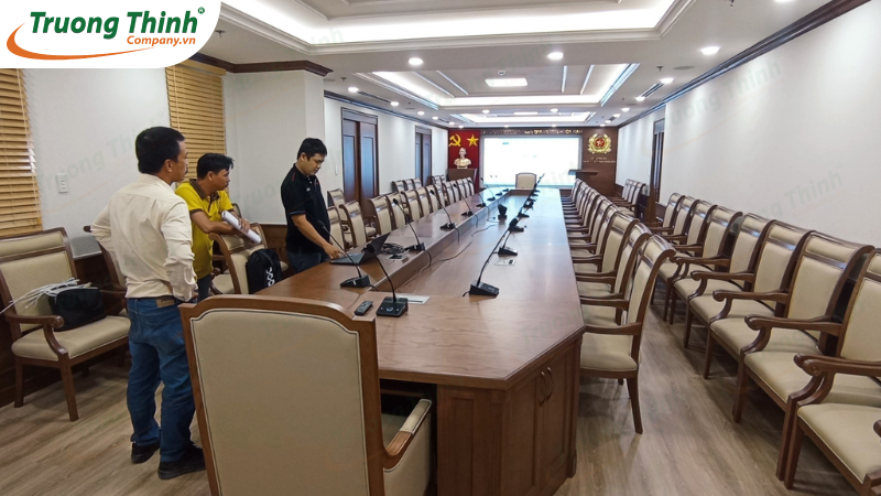 Tiêu chuẩn kỹ thuật cần có khi lắp đặt hệ thống âm thanh hội nghị