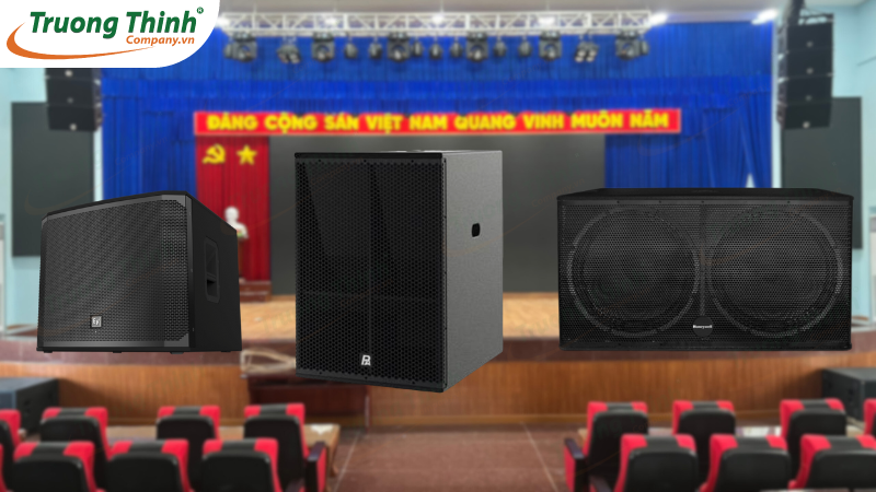 Vì sao loa sub quan trọng trong dàn âm thanh hội trường