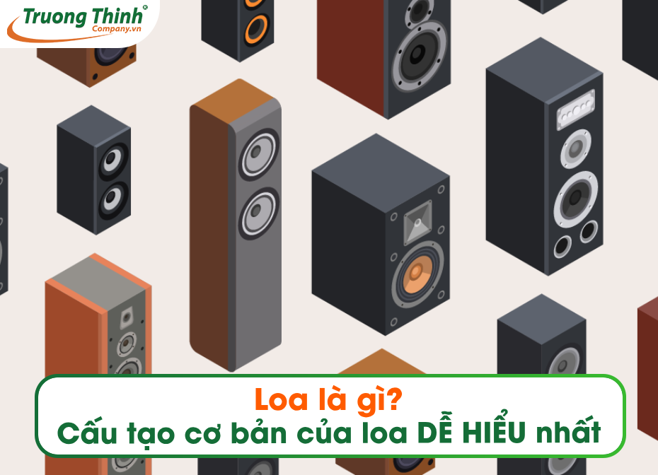 Loa là gì? Cấu tạo cơ bản của loa DỄ HIỂU nhất