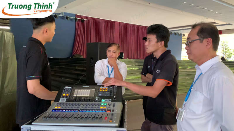 Quy trình dịch vụ kiểm tra sửa chữa âm thanh ánh sáng trường học Trường Thịnh Quy trình dịch vụ kiểm tra sửa chữa âm thanh ánh sáng trường học Trường Thịnh