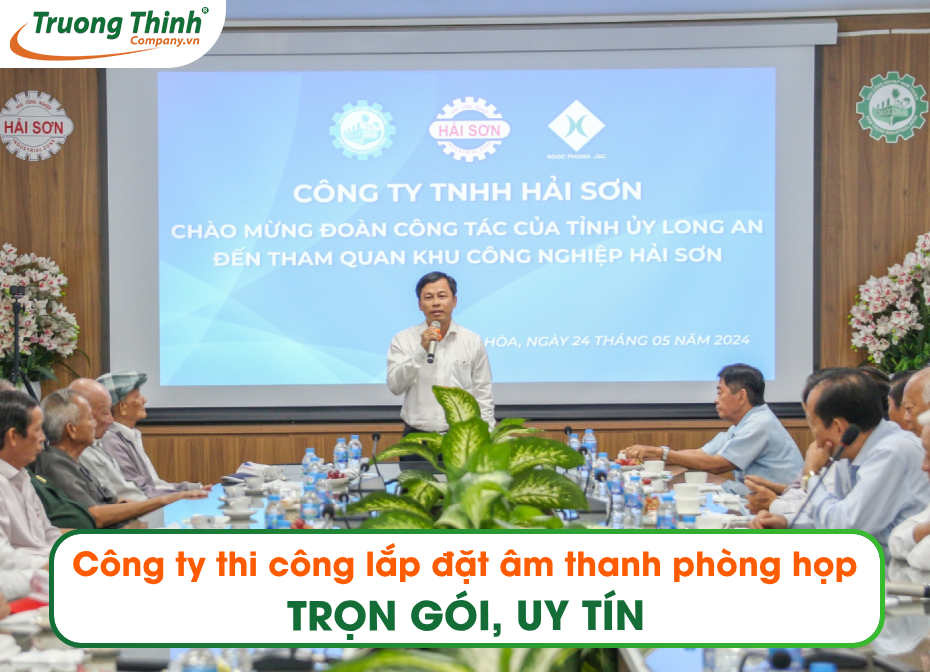 Công ty thi công lắp đặt âm thanh phòng họp trọn gói, uy tín