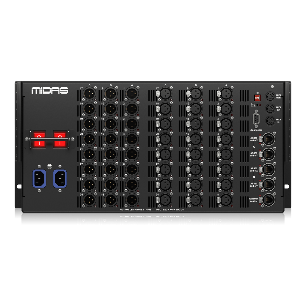 Stage Box 24 Input 24 Output Midas DL231