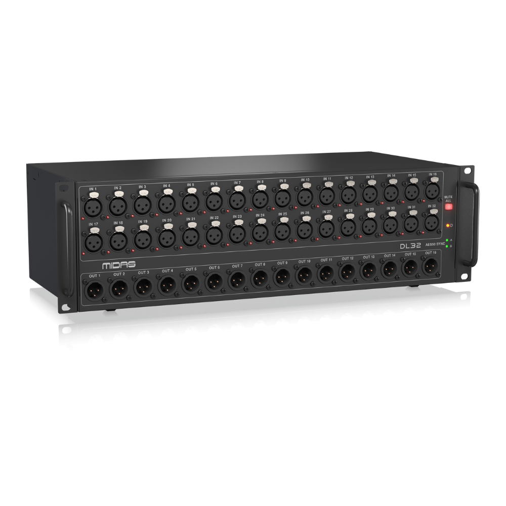 Stage Box 32 Input 16 Output Midas DL32
