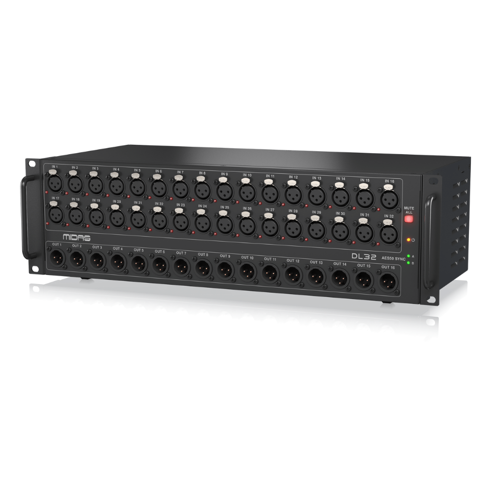 Stage Box 32 Input 16 Output Midas DL32