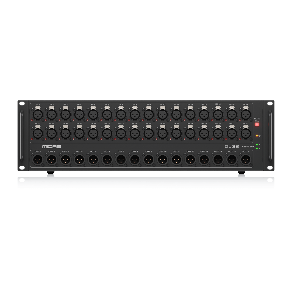 Stage Box 32 Input 16 Output Midas DL32