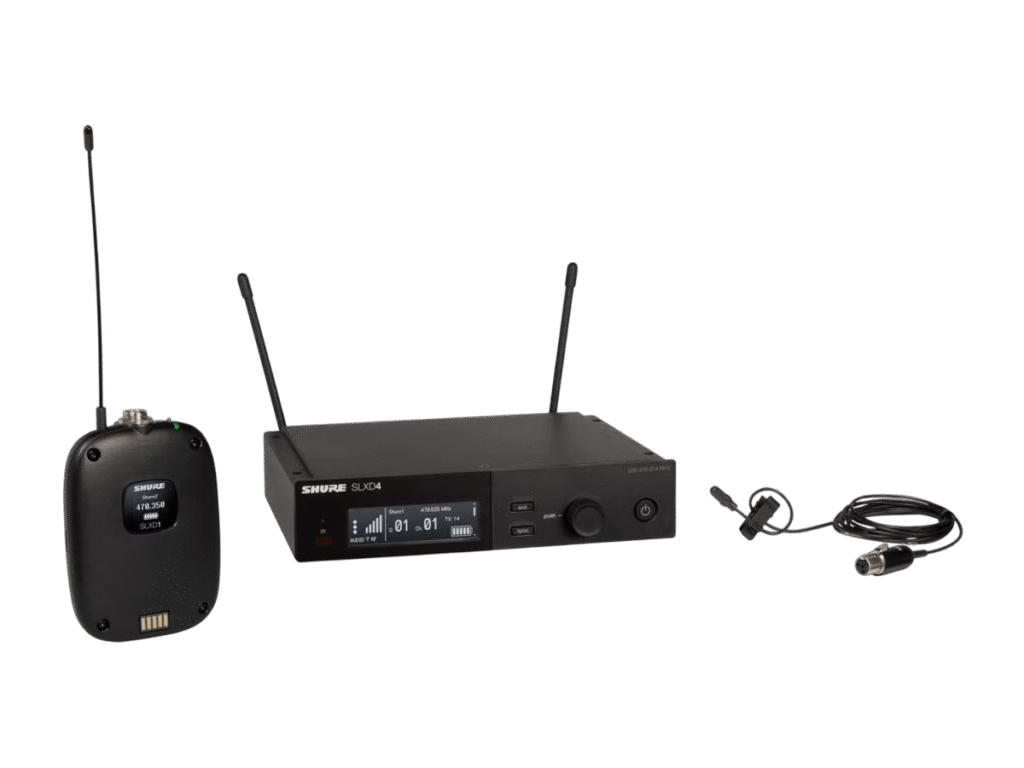 Bộ micro cài áo Shure SLXD14/DL4