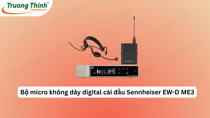 Bộ micro không dây digital cài đầu Sennheiser EW-D ME3 Bộ micro không dây digital cài đầu Sennheiser EW-D ME3