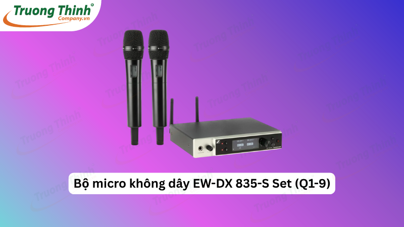 Bộ micro không dây EW-DX 835-S Set (Q1-9) Bộ micro không dây EW-DX 835-S Set (Q1-9)