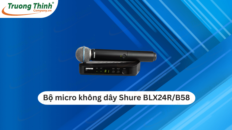 Bộ micro không dây Shure BLX24R/B58