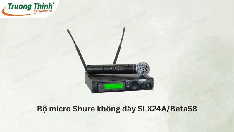 Bộ micro Shure không dây SLX24A/Beta58