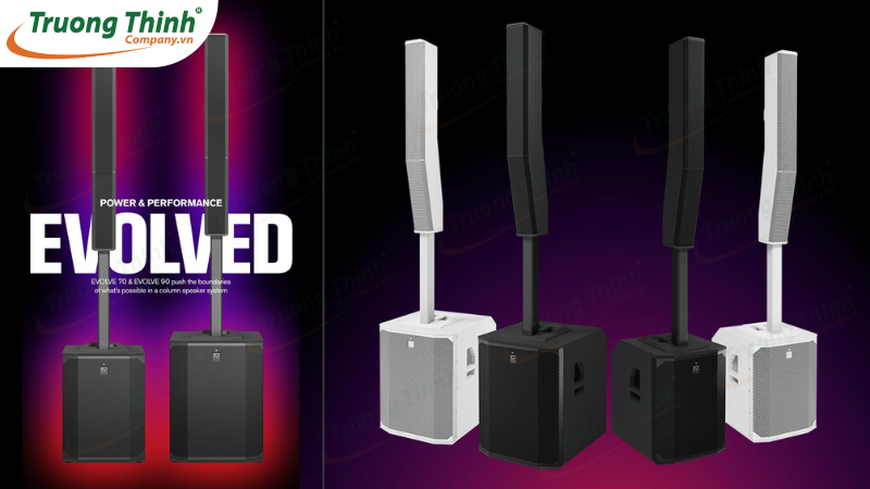 Đặc điểm nổi bật của dòng loa Evolve