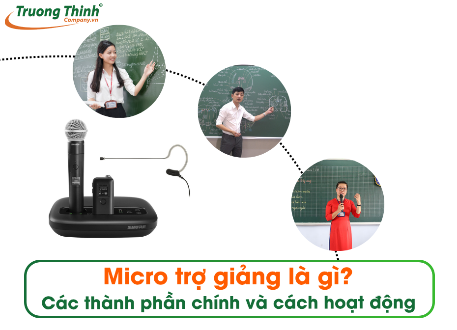 Micro trợ giảng là gì? Các thành phần chính và cách hoạt động