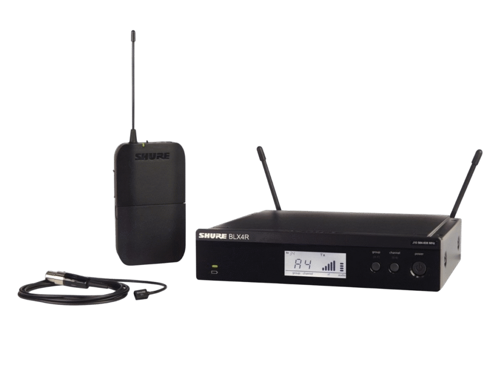 Bộ micro cài áo Shure BLX14R/W93