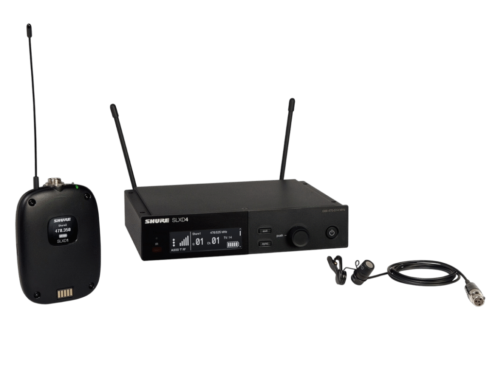 Bộ micro cài áo Shure SLXD14/85