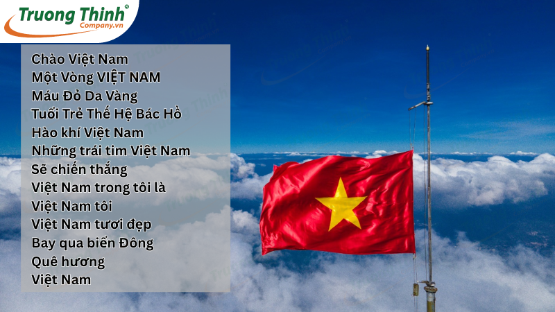 Top những bài hát về Việt Nam hay nhất