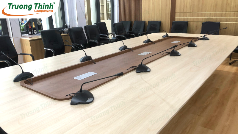 Âm thanh hội thảo công ty cổ phần cấp nước Phú Hòa Tân