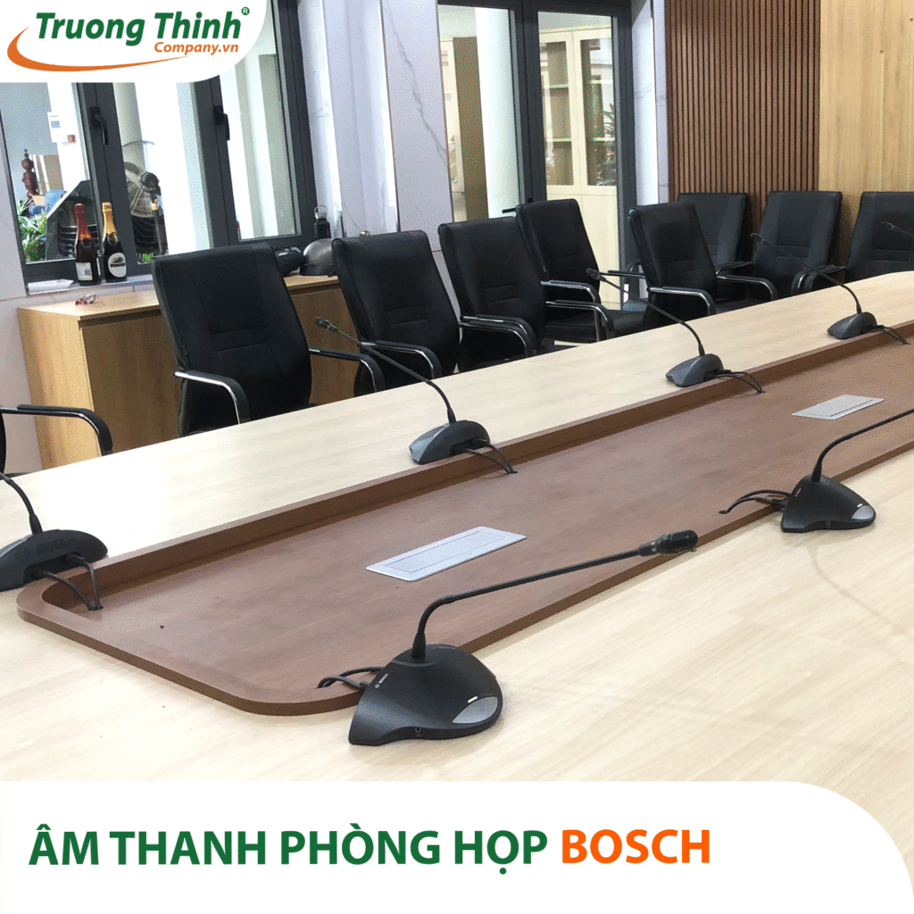 Âm thanh phòng họp Bosch