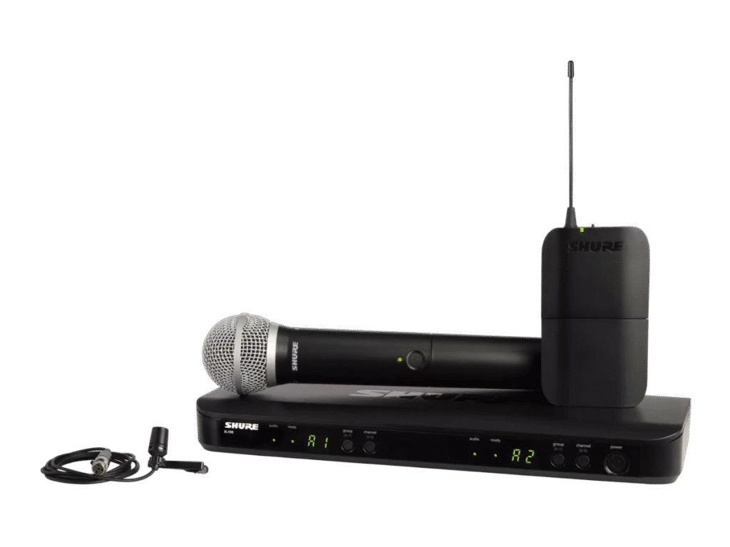 Bộ micro cài áo Shure BLX1288/CVL