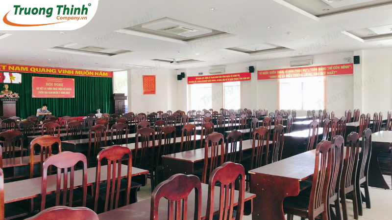 Hệ thống âm thanh hội thảo phòng họp Công An Quận 7