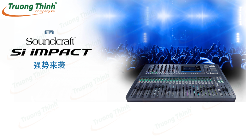 Mixer Soundcraft có sound card