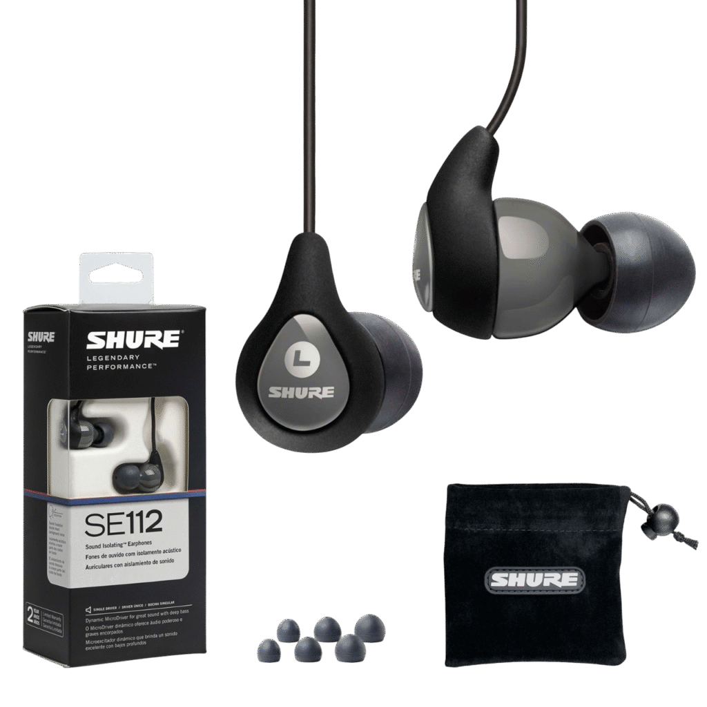 Tai nghe In-Ear chống ồn Shure SE112-GR-A