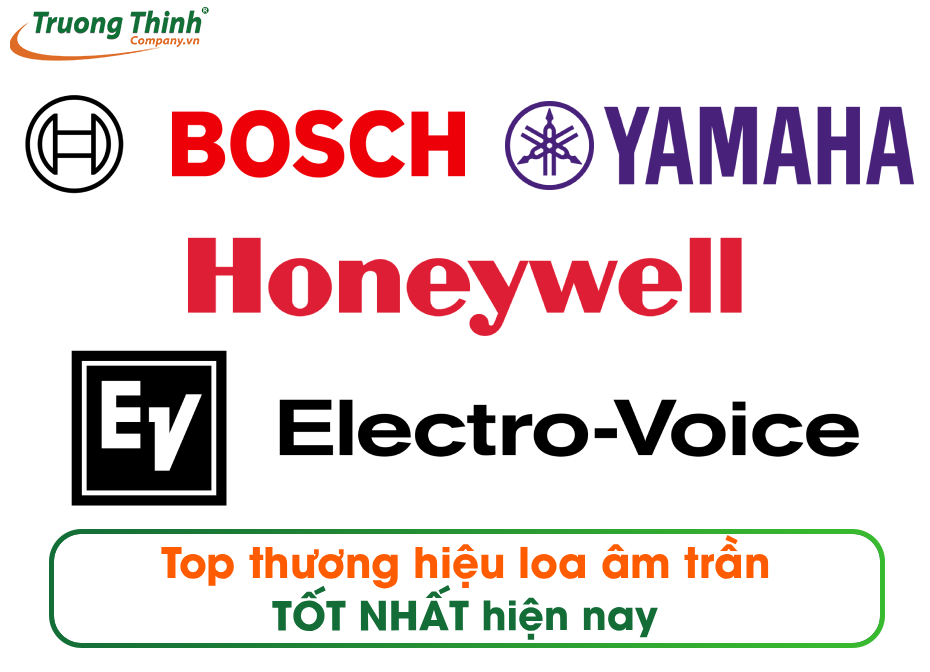 Top thương hiệu loa âm trần TỐT NHẤT hiện nay