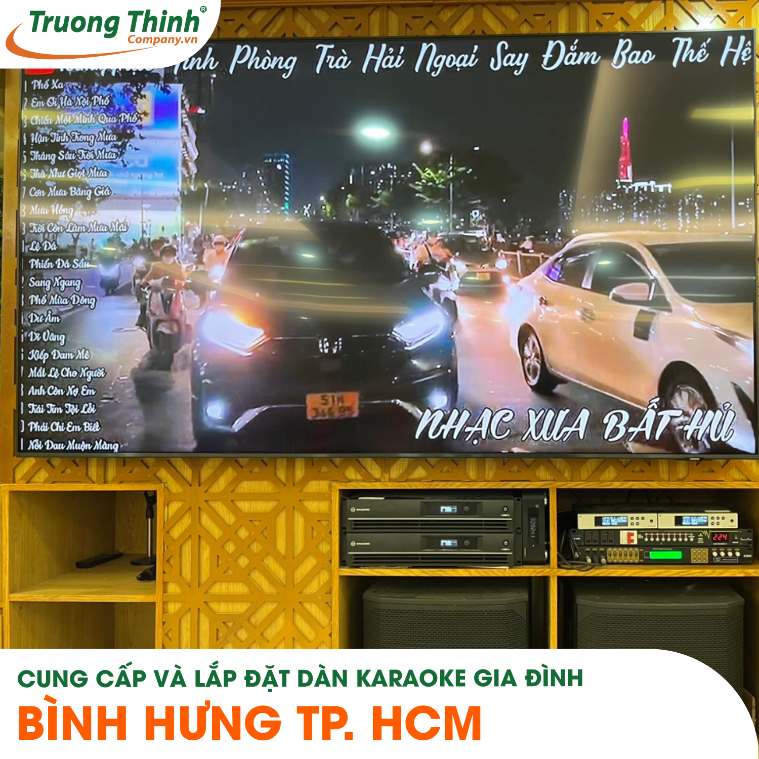 Cung cấp và lắp đặt dàn karaoke gia đình BÌNH HƯNG TP. HCM