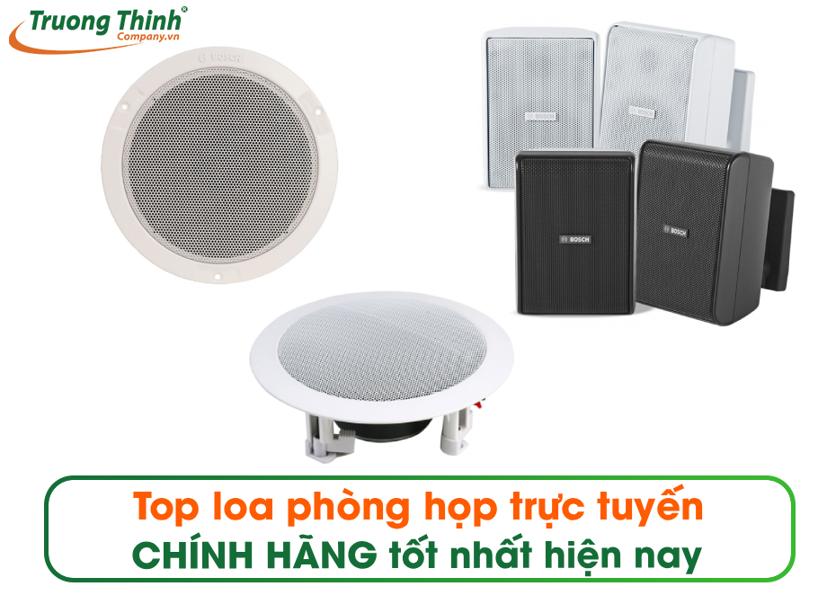 Top loa phòng họp trực tuyến CHÍNH HÃNG tốt nhất hiện nay