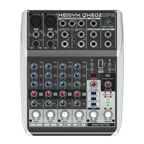 Mixer cơ Behringer QX602MP3