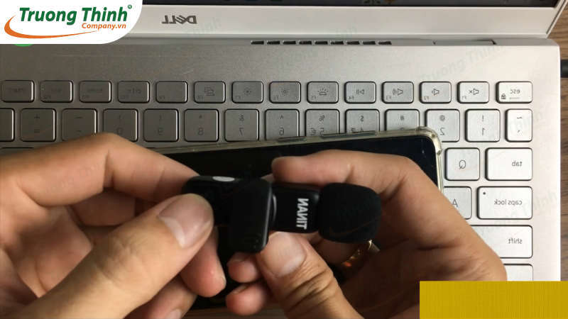 Bước 4: Kiểm tra kết nối và bắt đầu thu âm Bước 4: Kiểm tra kết nối và bắt đầu thu âm